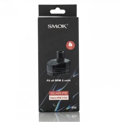 Pod (Cartucho) de reposição Scar P5 - Rpm 2 pod - 5.0ml - Smok
