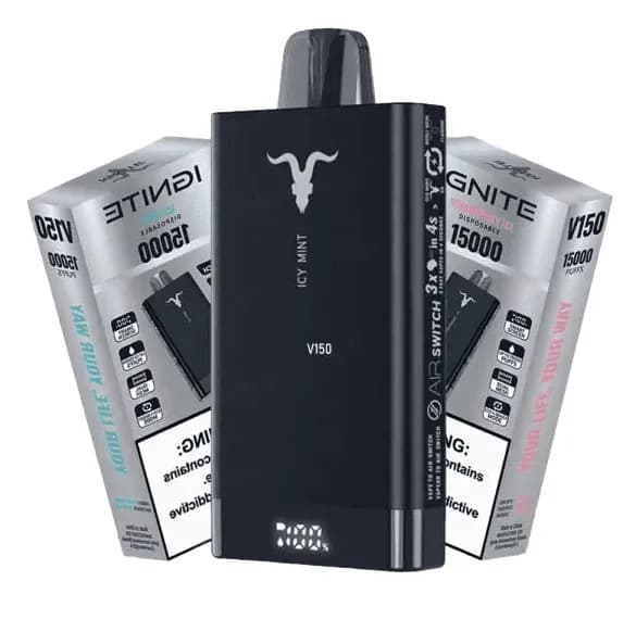 Pod Descartável - Ignite - V150 PRO – 15000 Puffs – 50mg