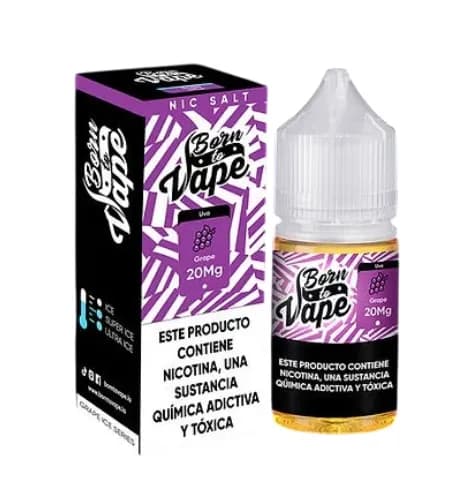 Grape Bubblegum – Born To Vape – NicSalt – 30ml