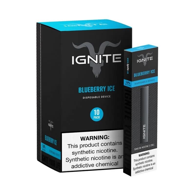 Pod Descartável – Blueberry Ice – V3 – 300 Puff – Ignite
