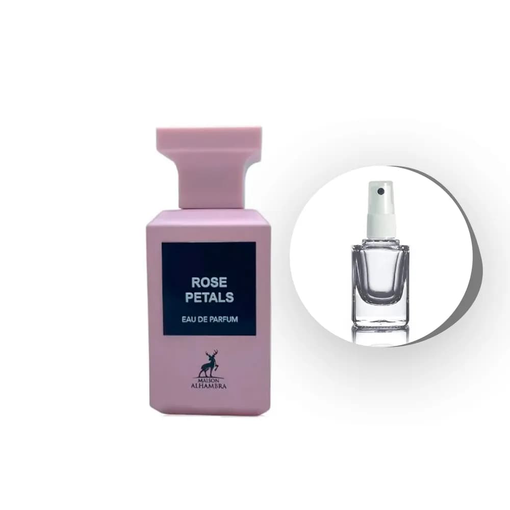 ROSE PETALS MAISON ALHAMBRA - DECANT - FEMININO