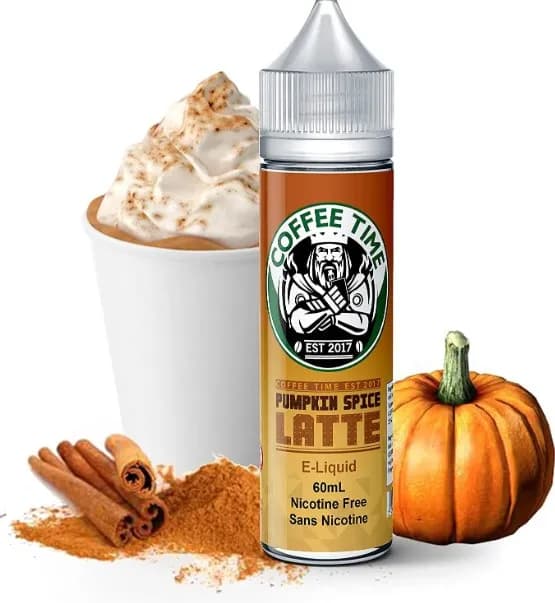 Pumpkin Spice Latte - Coffee Time - Fat Panda Juice - 60ml