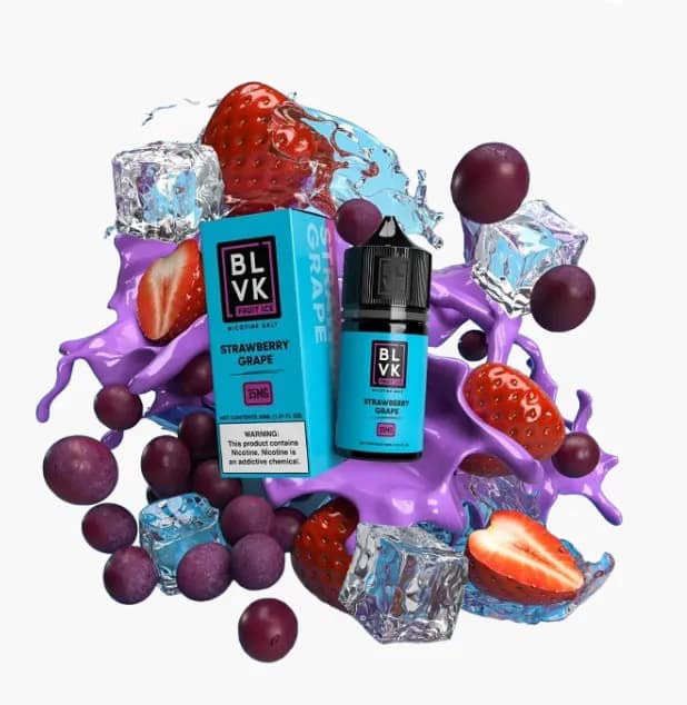 Strawberry Grape - Fruit Ice Series - BLVK Salt - 30ml