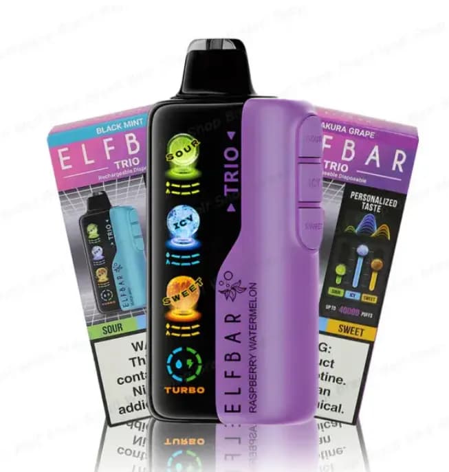 ElfBar – Trio 40K – 40000 Puffs – Pod Descartável