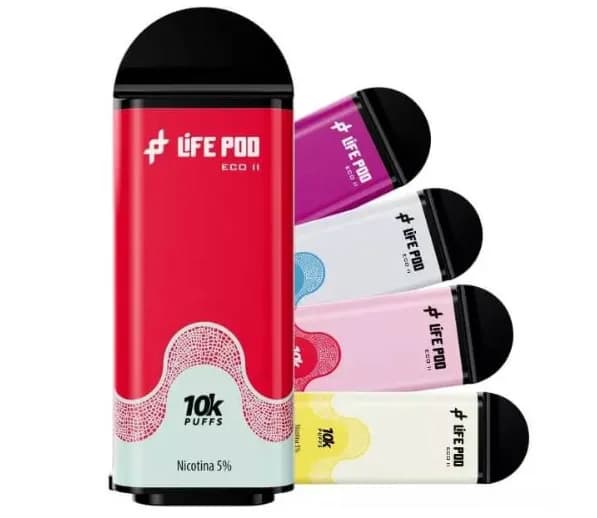 Life Pod Eco II - Refil (Cartucho) - 10000 Puffs