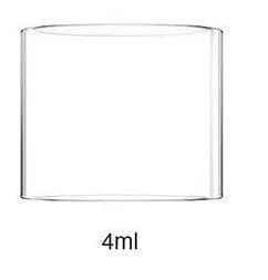 Tubo de Vidro - Zeus RTA - Reto - 4 mL - Subohm - Geekvape