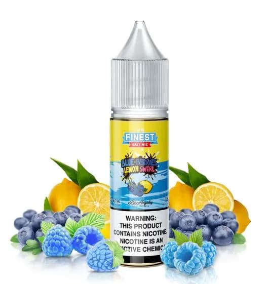 Líquido NicSalt Finest - Blue Berries Lemon Swirl 15ml