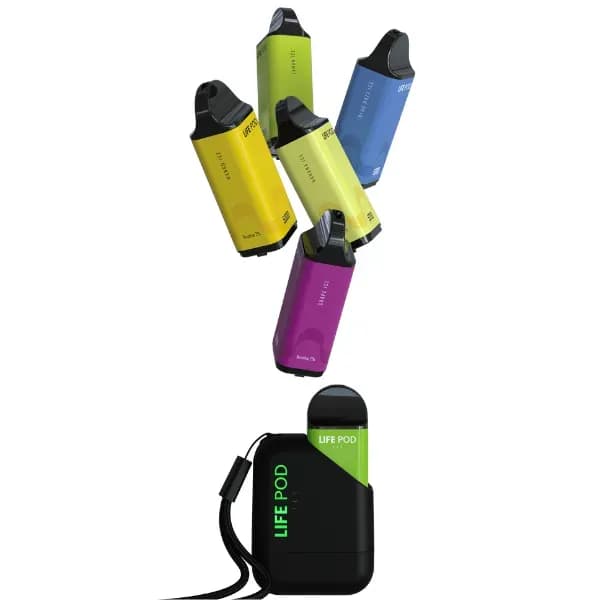 Pod System - Kit - Life Pod Eco - 5000Puffs
