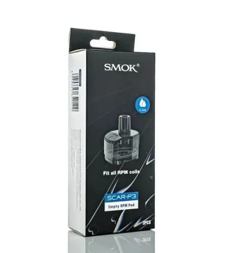 Pod (Cartucho) de reposição Scar P3 - Rpm pod - 5.5ml - Smok