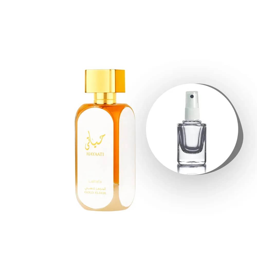 HAYAATI GOLD ELIXIR LATTAFA - DECANT - MASCULINO