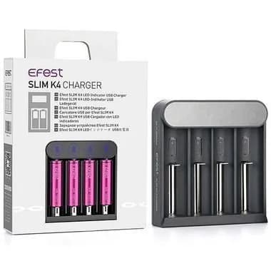 Carregador de Bateria - Slim k4 Charger - Efest