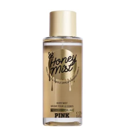 VICTORIA'S SECRET HONEY MIST - PINK - BODY SPLASH
